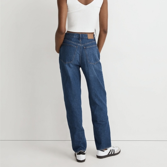 NWT Madewell Baggy Straight Jeans - Size 27 - Picture 2 of 13